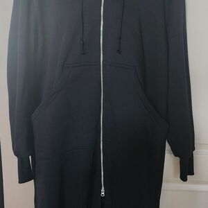 Nike Black Full Length-Zip Jacket